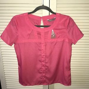 NWT Coral blouse with cut outs from ASOS